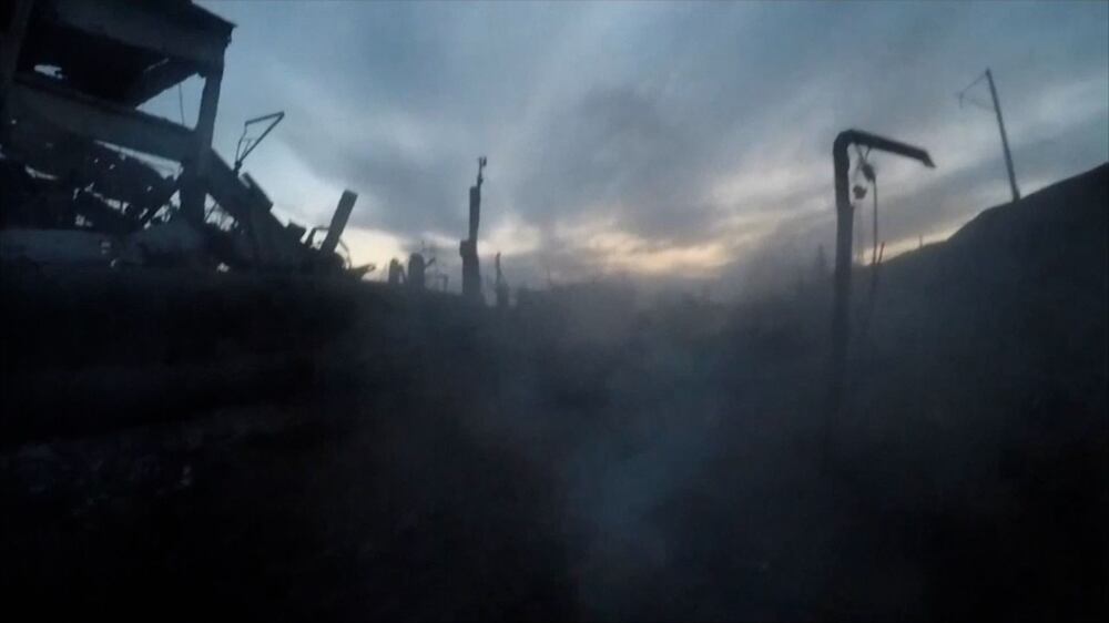 Azov Battalion fights Russian forces at steel plant