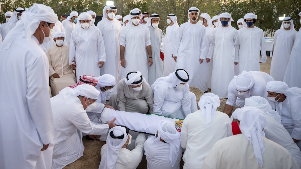 President Sheikh Khalifa is laid to rest in Abu Dhabi