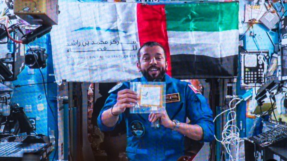 UAE's Sultan Al Neyadi 'misses his mother's cooking' as he celebrates birthday in space