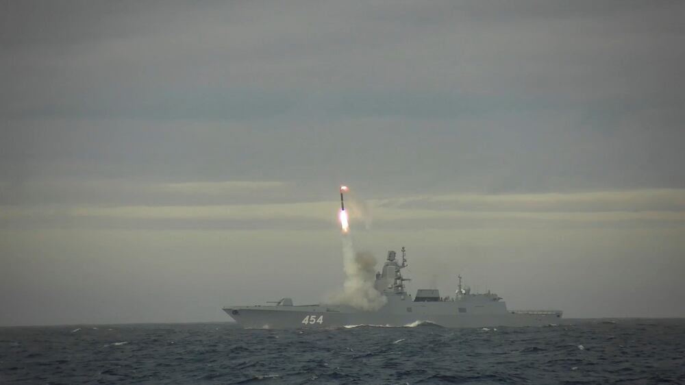 Russia tests Zircon hypersonic cruise missile