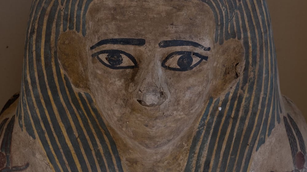 Egypt unveils 2500-year-old find of 250 sarcophagi and 150 statues in Saqqara