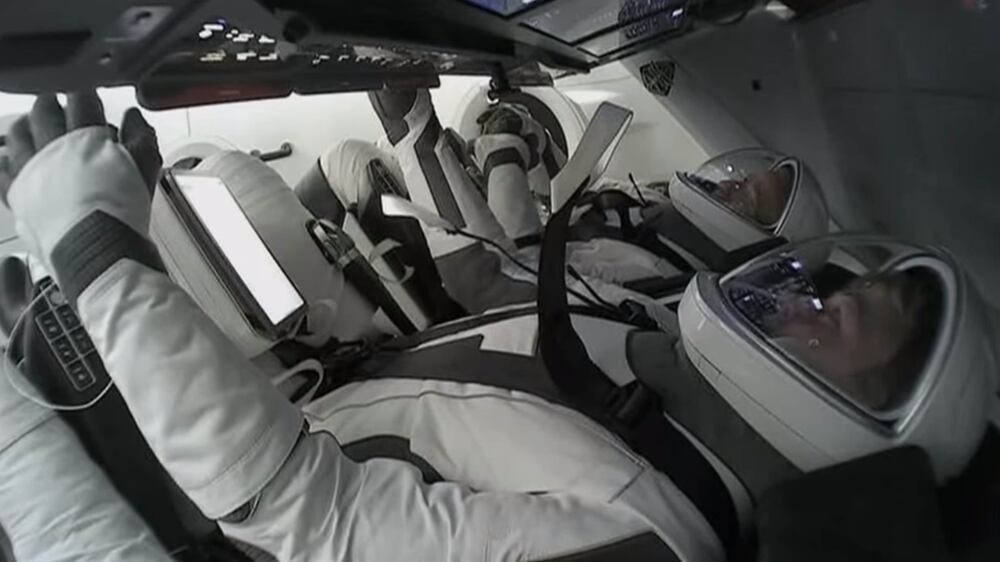 Saudi astronauts leave International Space Station