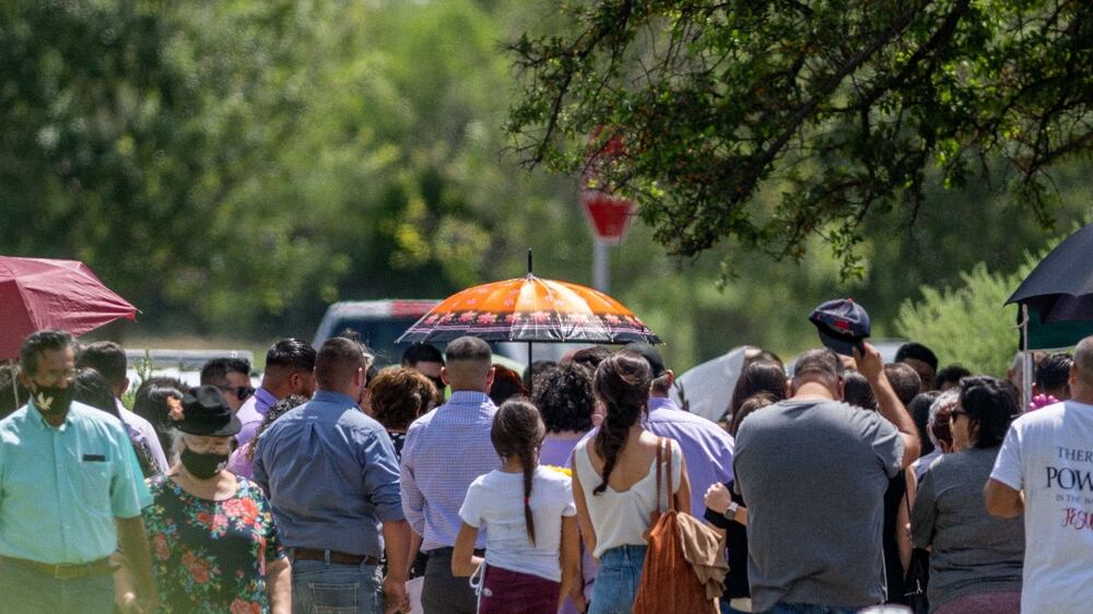 Burial for school shooting victim in Uvalde, Texas