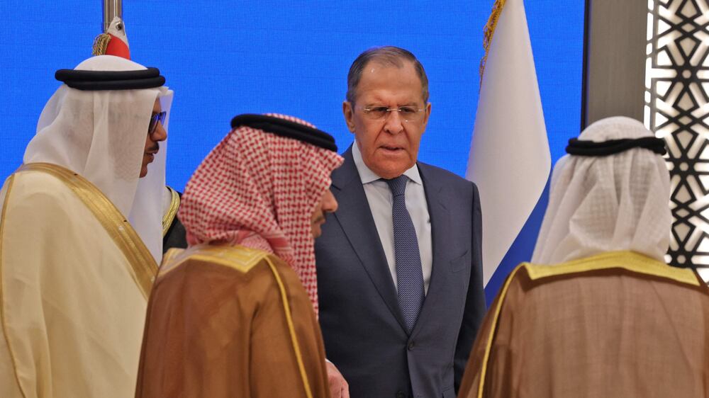 Lavrov meets GCC foreign ministers in Riyadh