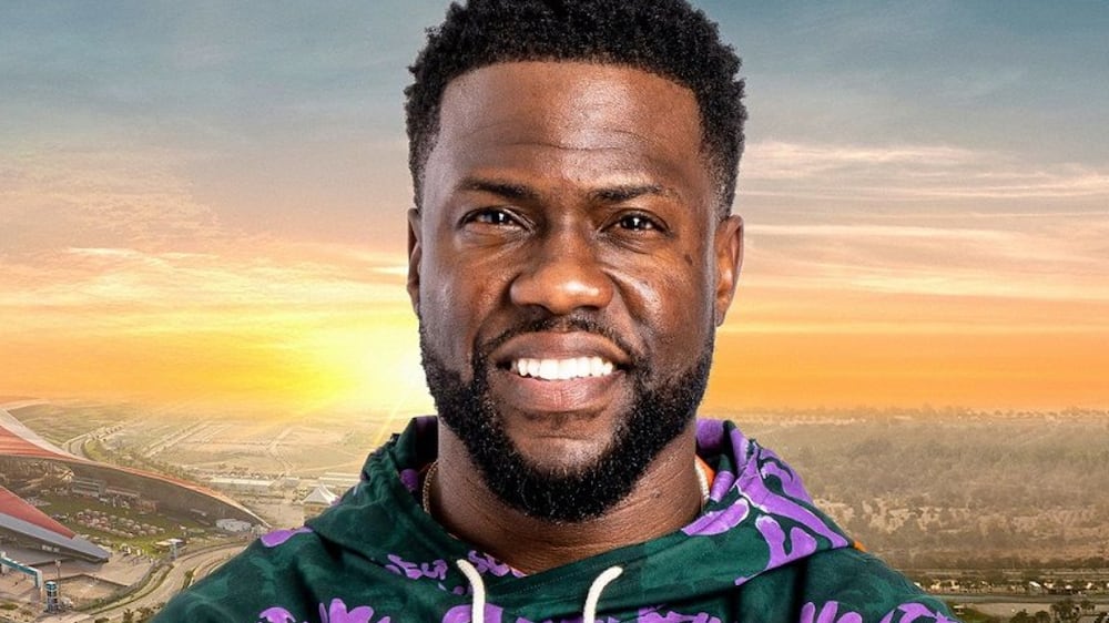 Kevin Hart practises Arabic to promote Yas Island