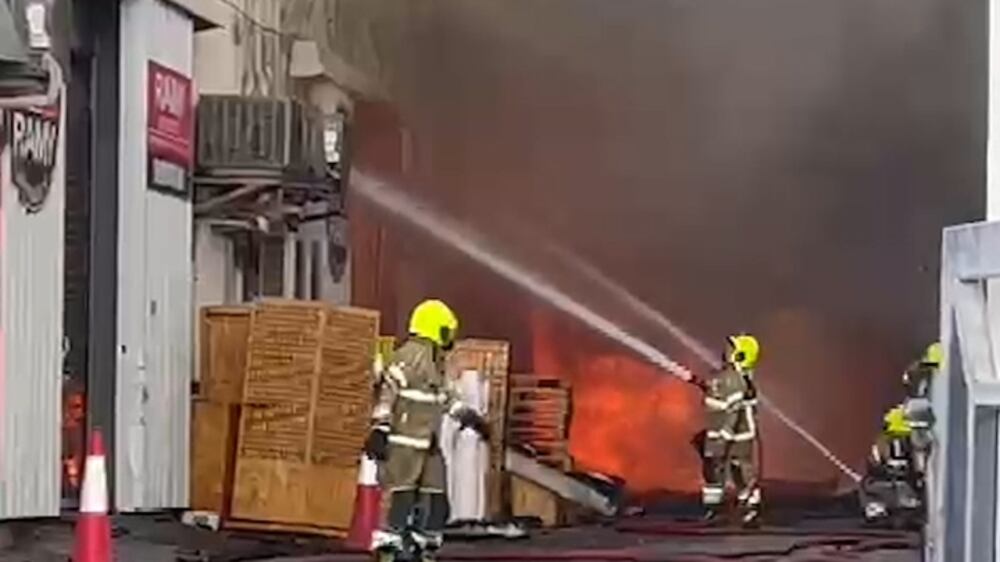 Fire breaks out at chemical warehouse in Dubai's Al Qouz Industrial Area