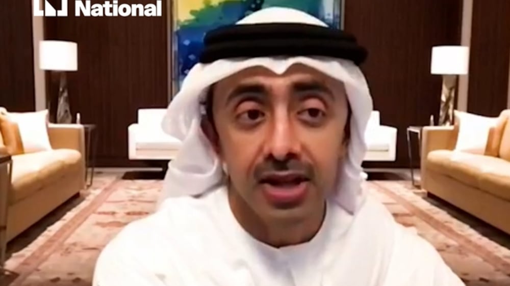 Sheikh Abdullah bin Zayed: UAE-Israel relationship 'a people-to-people peace'