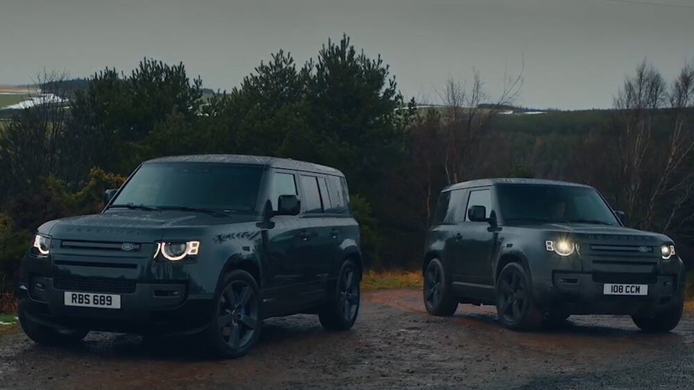 Land Rover unveils the DEFENDER V8