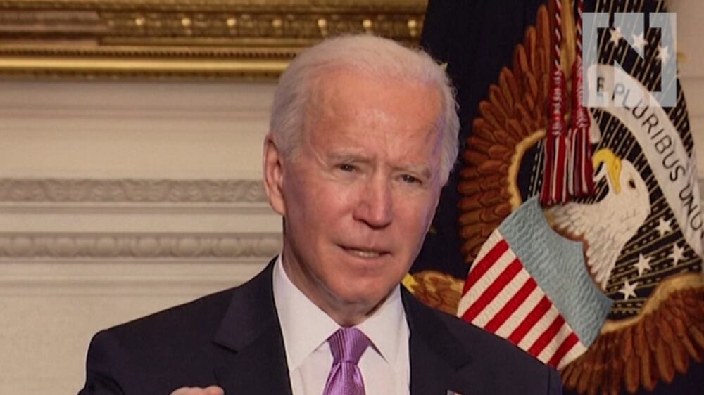 Biden: Vaccine programme 'in worse shape' than expected