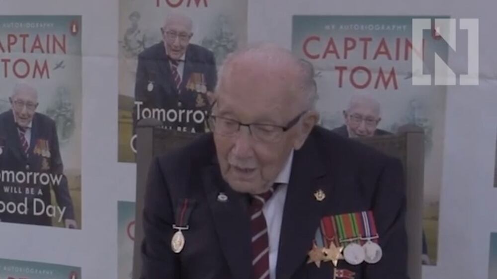 Captain Sir Tom Moore dies after contracting Covid-19
