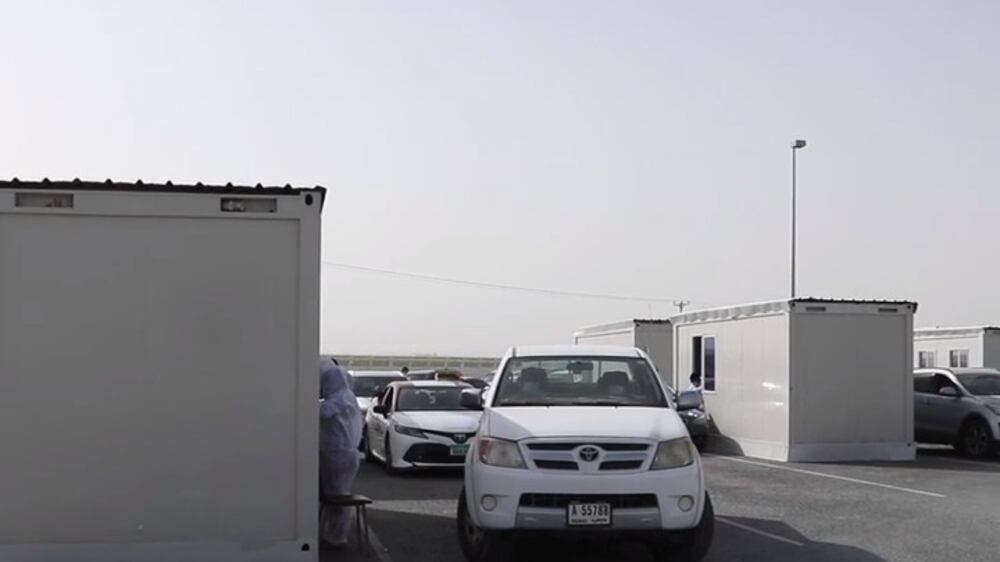 Inside the new high-speed Covid-19 testing centre on the Dubai-Abu Dhabi border