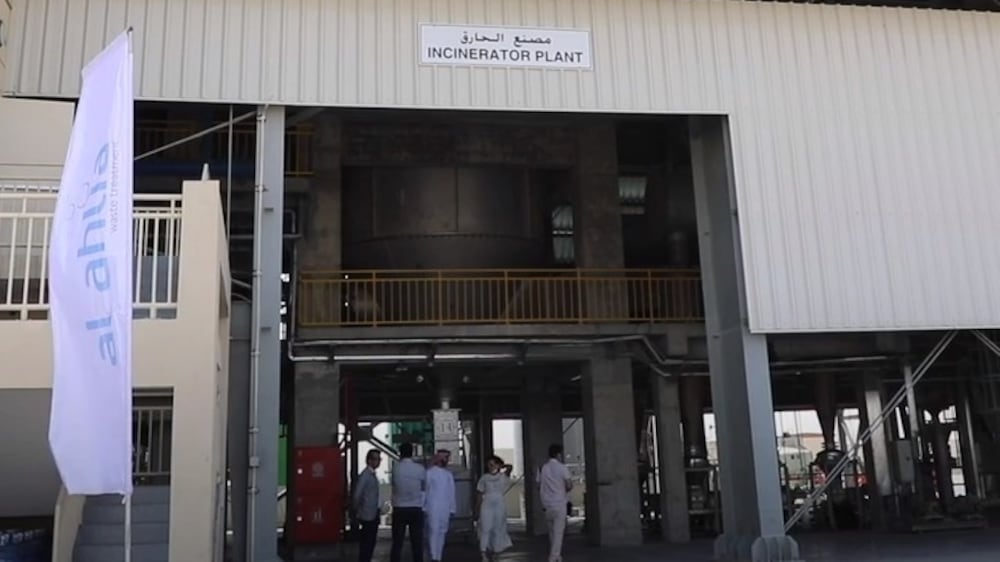 Inside Abu Dhabi’s new medical waste incinerators for burning Covid-19 rubbish