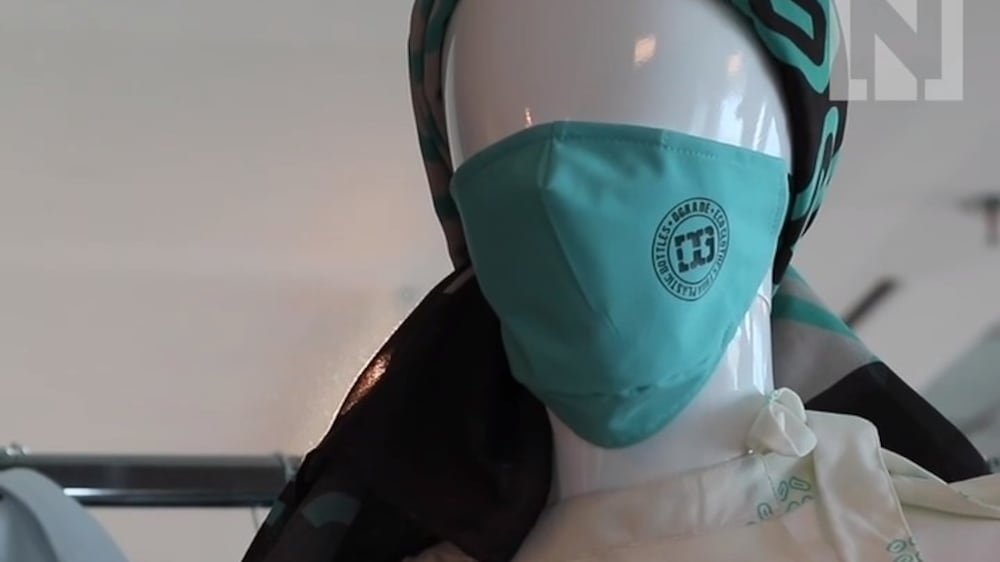 Dubai firm turns plastic bottles into T-shirts and face masks