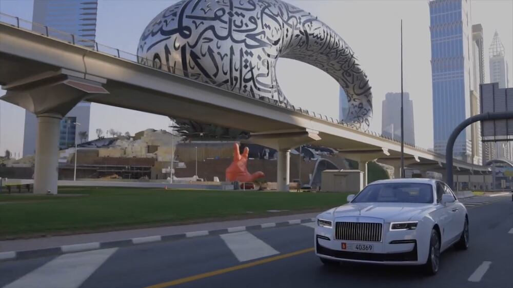 Rolls-Royce showcase the Ghost in Dubai