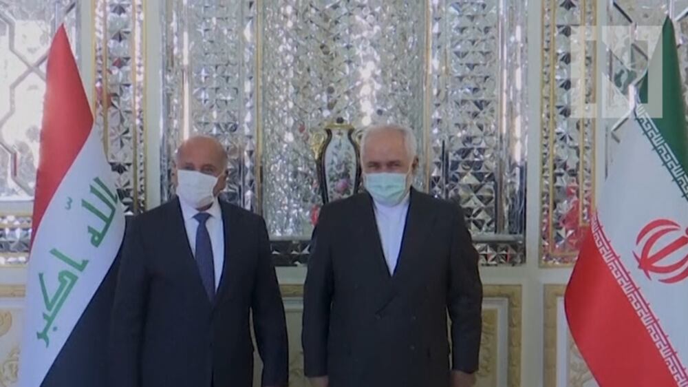 Iran and Iraq's foreign ministers meet in Tehran