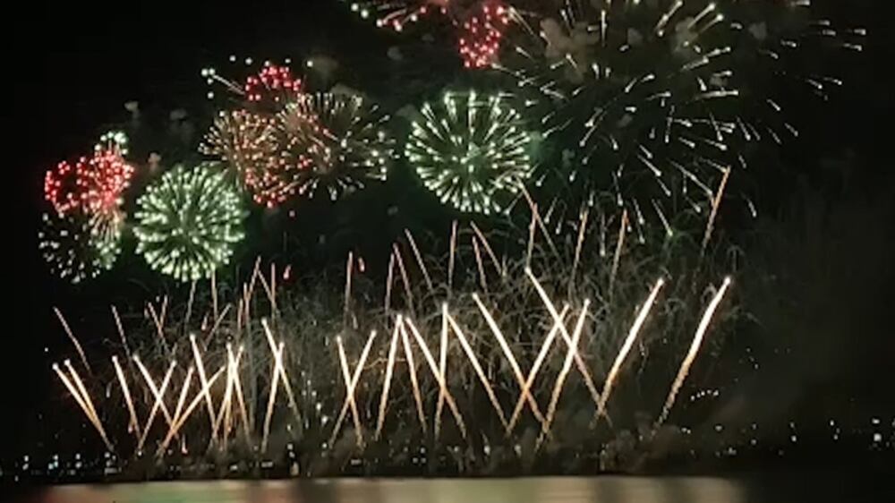 Bystanders cheer as stunning fireworks show marks UAE National Day in Abu Dhabi