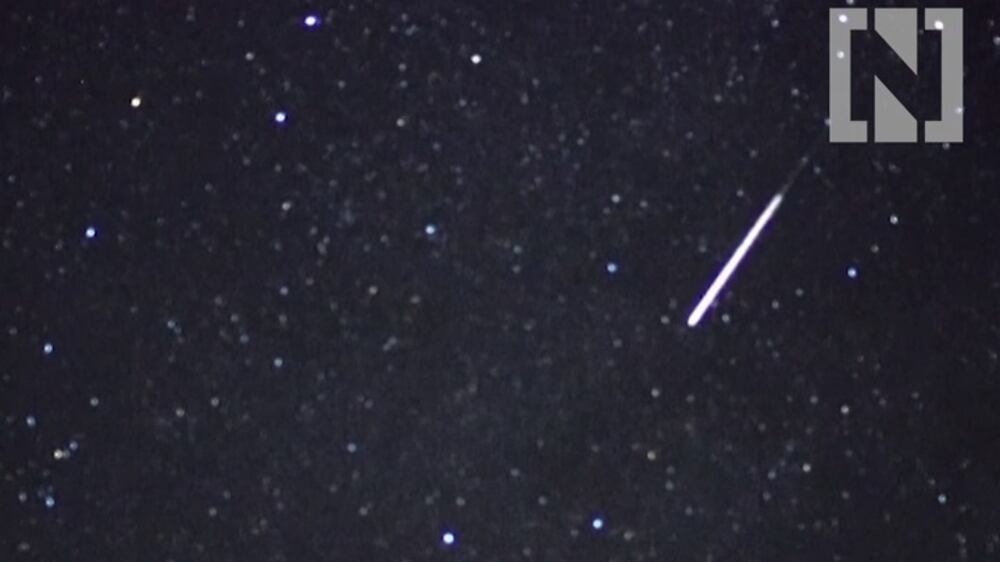 Geminids meteor showers put on a dazzling display in UAE
