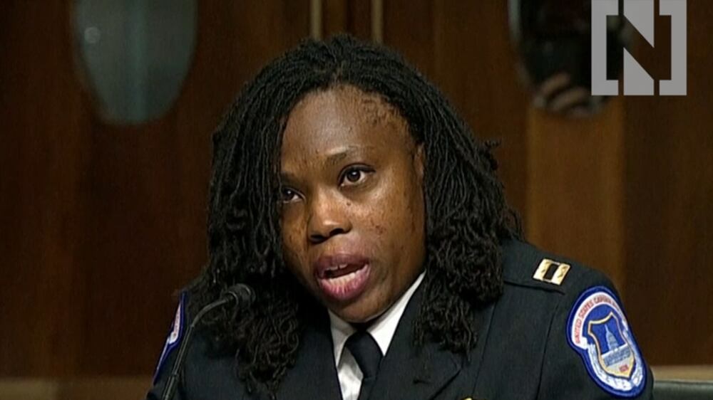 Capitol Hill officer received chemical burns to her face while battling rioters