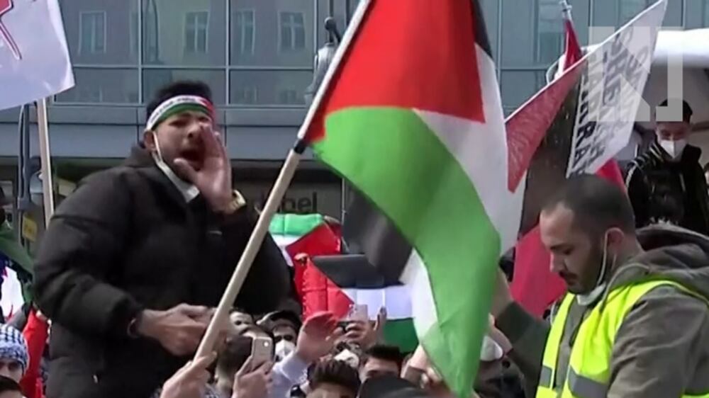 Pro-Palestine marches are held across Europe