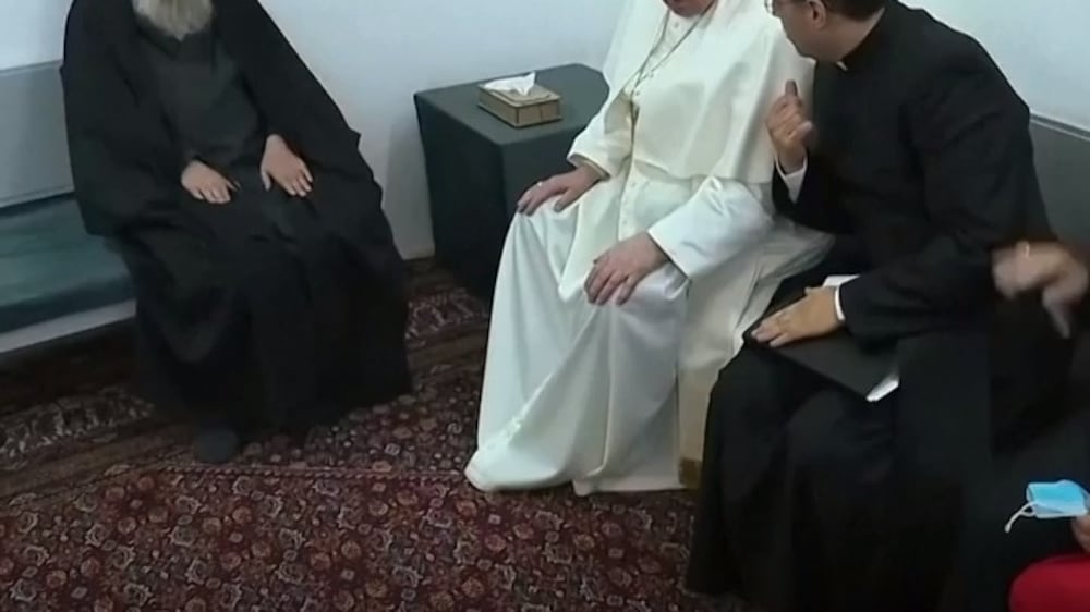 An extraordinary meeting between Pope Francis and Ayatollah Ali Al Sistani 
