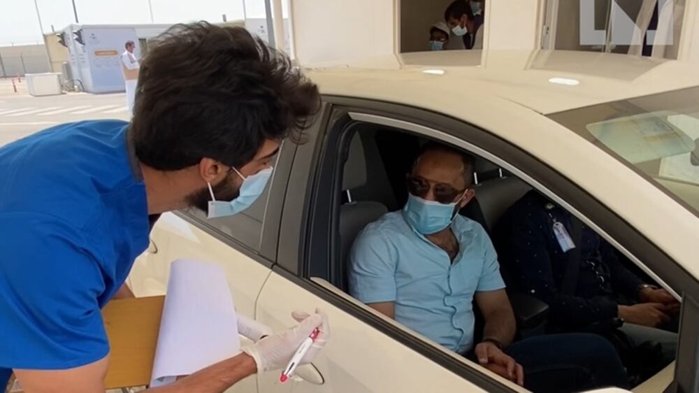 A look at Saudi Arabia's drive-through Covid vaccination centres