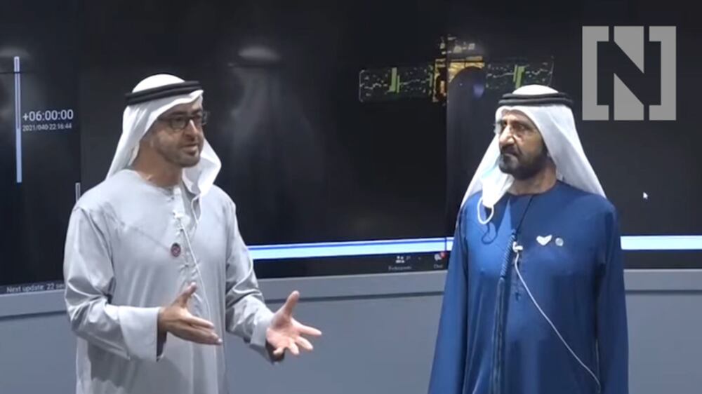 Sheikh Mohamed bin Zayed pays tribute to Mars mission staff after Hope orbit success