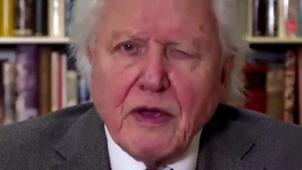 Sir David Attenborough warns the UN of 'perilous' climate change threat