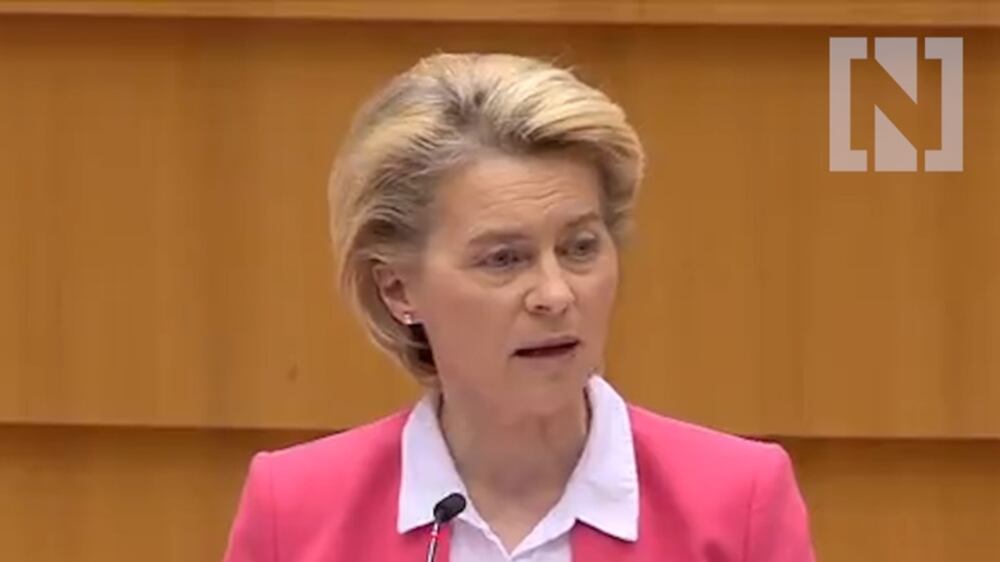 Ursula von der Leyen responds to 'sofagate' incident in Turkey