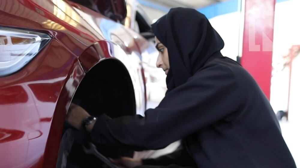 This Emirati woman is breaking stereotypes by running a garage