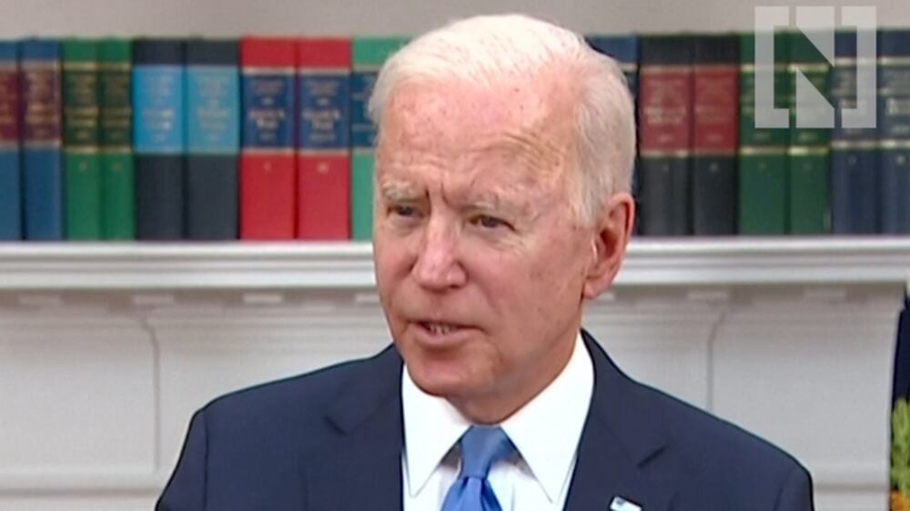 Joe Biden: 'I haven't seen a significant overreaction from Israel'