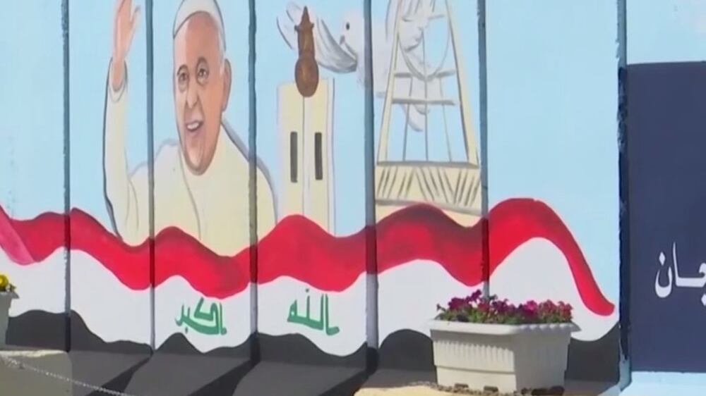 Iraq increases security ahead of pope's visit