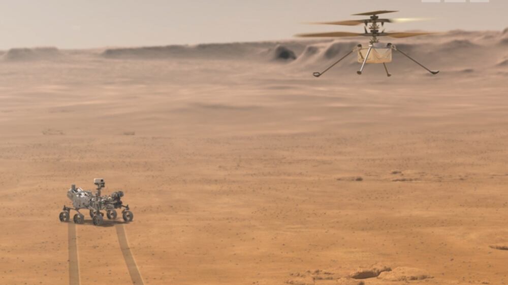 How Nasa's Ingenuity helicopter will take flight on Mars