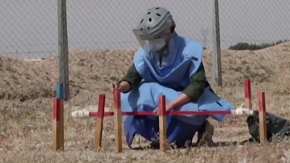 Meet the brave women defusing mines in Iraq's Basra