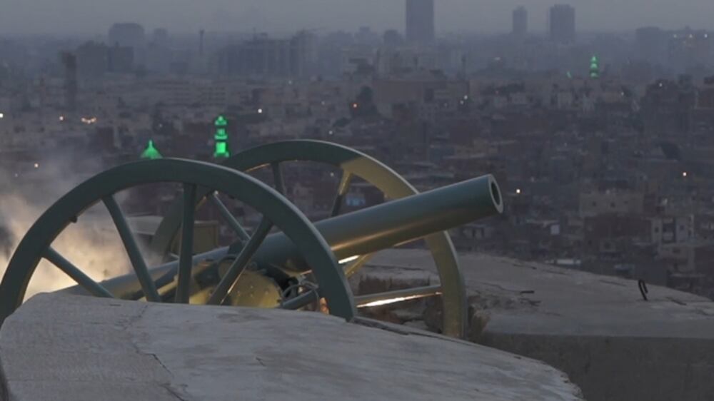 Cairo Citadel's Ramadan cannon is fired again after 30-year break