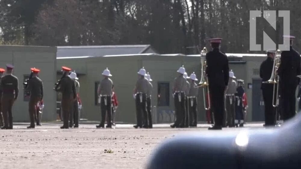 UK military rehearse before Duke of Edinburgh's funeral