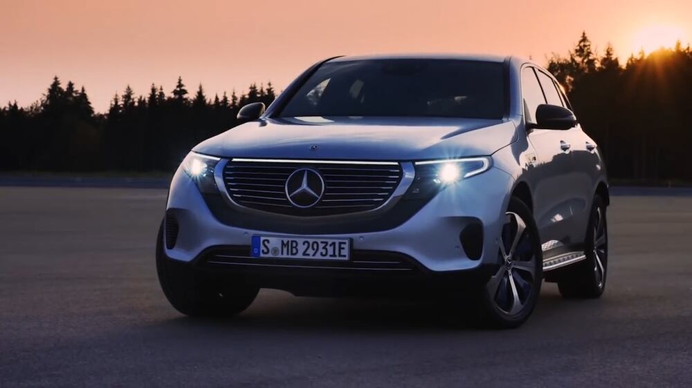 Mercedes-Benz release trailer for the all-new EQC