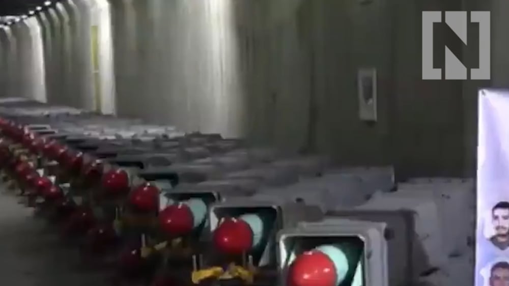 Iran unveils vast underground 'missile city'