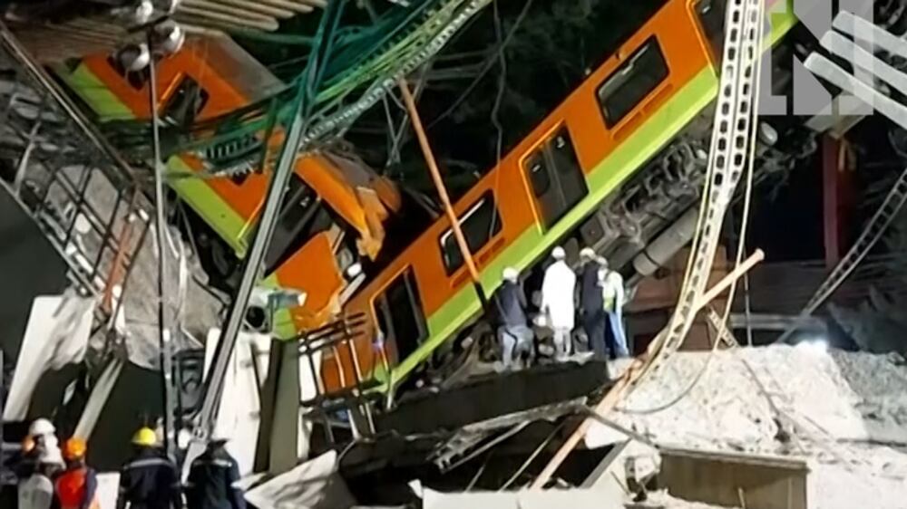 Mexico City metro collapse kills at least 23