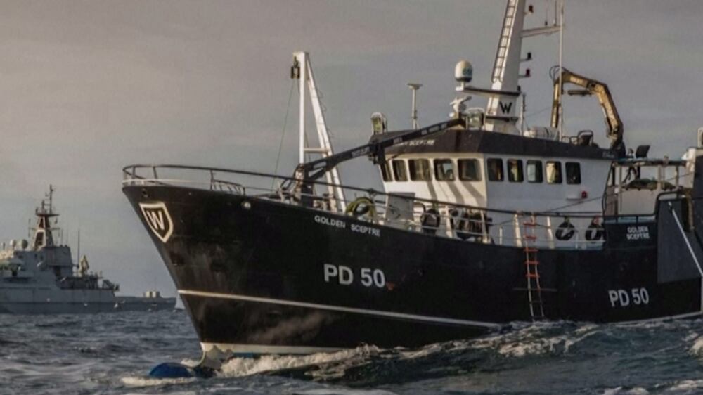 French trawlers protest in Jersey over Brexit fishing rights