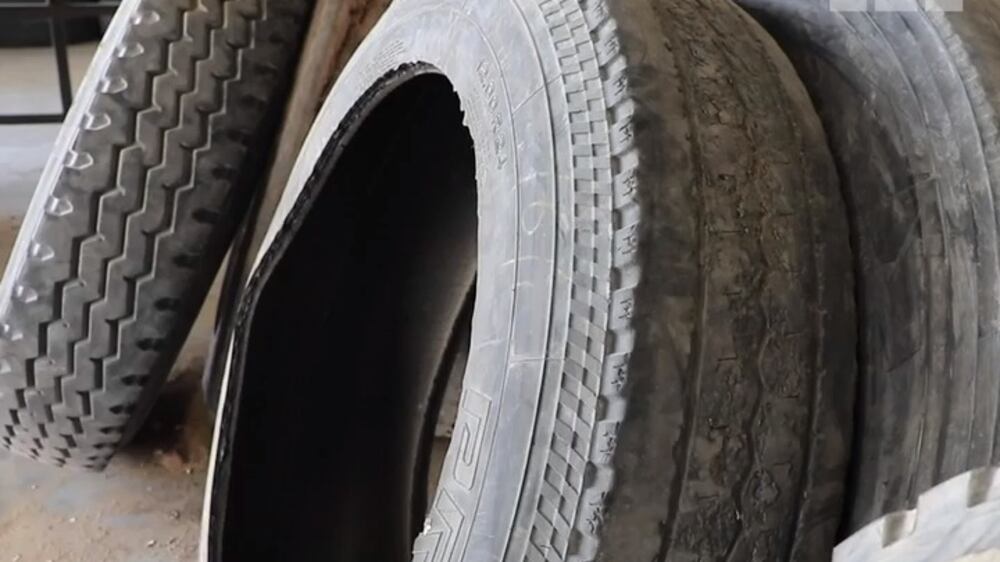 Inside UAE factory that recycles rubber from used tyres