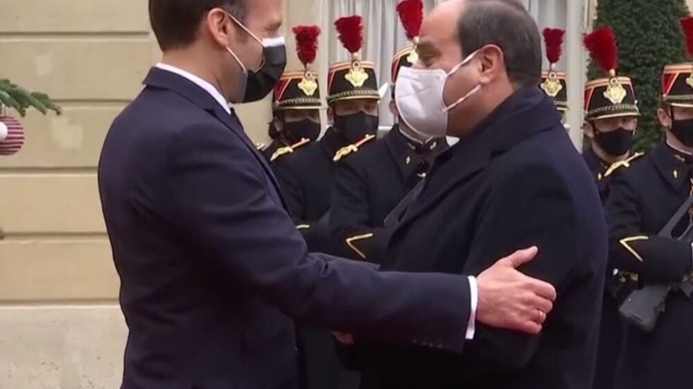 Egypt's El Sisi arrives in France for a state visit 
