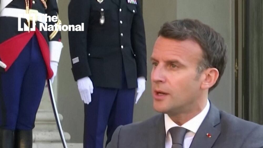 Macron calls for the removal of all foreign forces from Libya