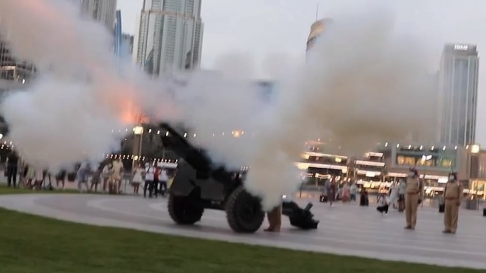 The journey of Dubai's Ramadan cannon which signals iftar for thousands of residents