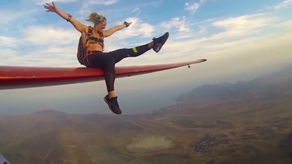 Terrifying wing walk with no return