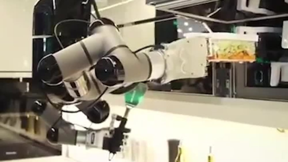 World's first fully robotic kitchen launched at Dubai's  Gitex