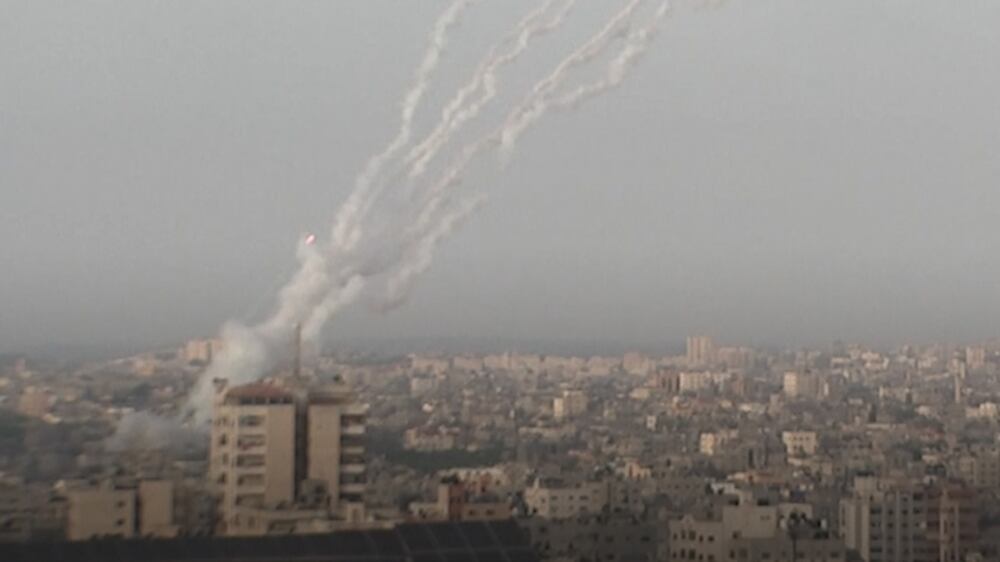 Israel launches air strikes on Gaza after barrage of rocket fire