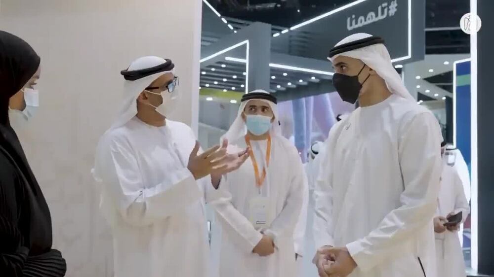 Sheikh Khalid bin Mohammed opens Abu Dhabi International Book Fair 2021