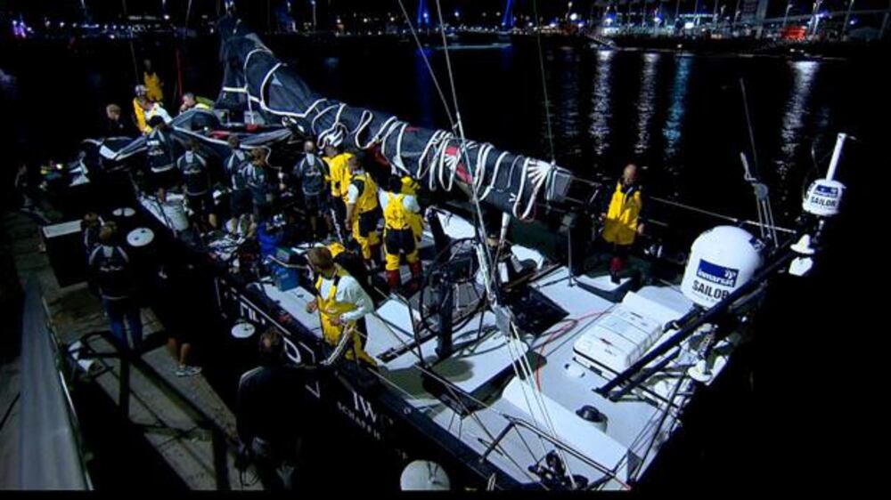 Video: Azzam returns to Auckland for repairs