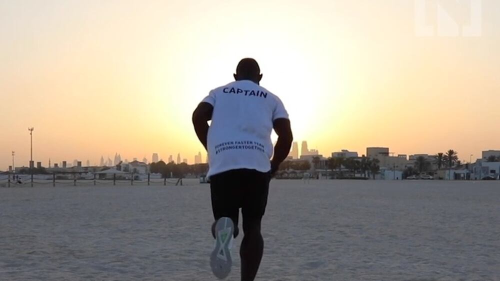 The man who runs 40km every day