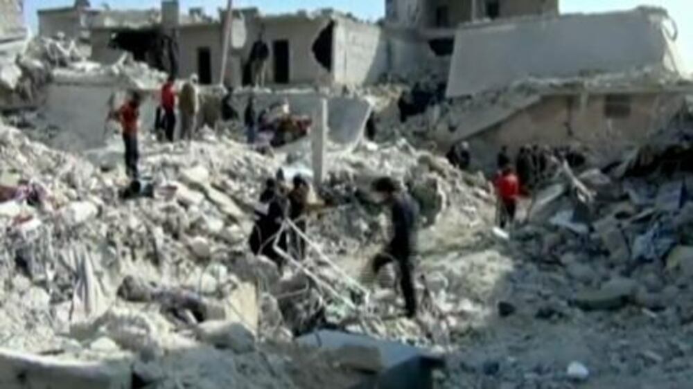 Video: 'Scud type' missile attack kills 20 in Syria